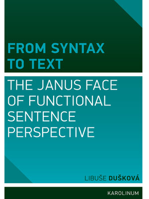 cover image of From Syntax to Text